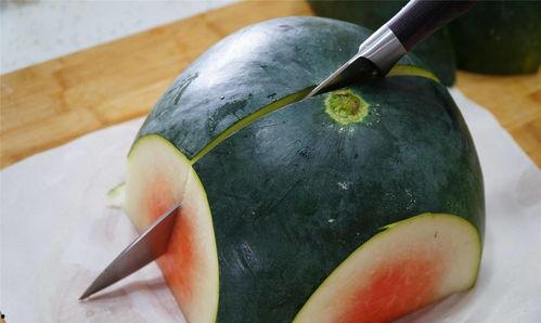 吃西瓜切瓜,创意西瓜切法大揭秘