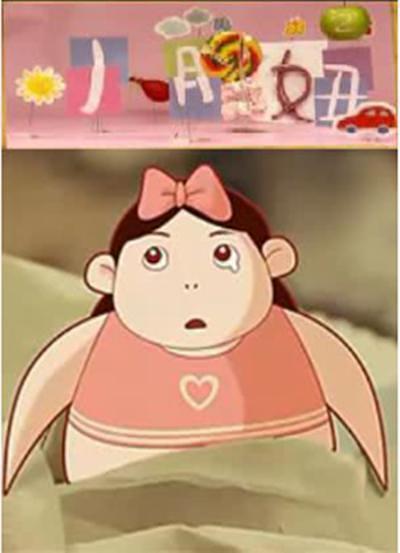 小胖妞吃瓜动画,欢乐动画中的甜蜜生活